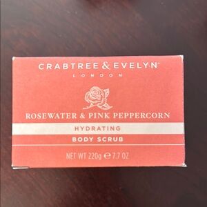 Crabtree & Evelyn Rosewater & Pink Peppercorn Body Scrub